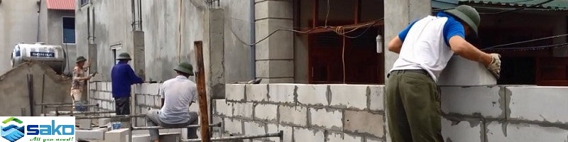 Gạch siêu nhẹ | Gạch AAC giải pháp xây nhà trên nền đất yếu