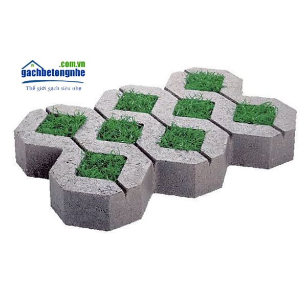Bảng báo giá gạch trồng cỏ, gạch bê tông gạch block trồng cỏ tốt tại TPHCM và Hà Nội