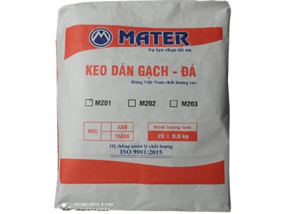 Keo dán gạch Mater cao cấp