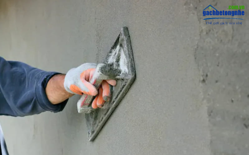 Báo giá vữa trát tường gạch AAC mới nhất - vữa chuyên dùng để tô trát tường xây gạch bê tông nhẹ