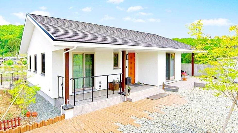 Thiết kế nhà vườn cấp 4 nông thôn theo phong cách Nhật Bản