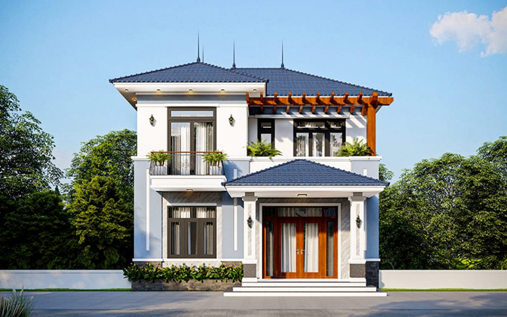 Nhà biệt thự 2 tầng ở nông thôn TAG1326126 - Kiến trúc Angcovat
