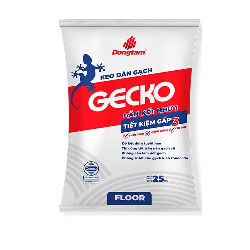 Keo Gecko Floor - Keo Đồng Tâm chuyên dùng lát gạch nền, sàn nhà