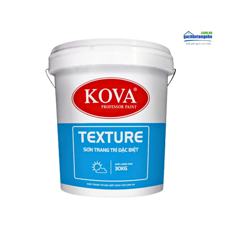 Sản phẩm sơn trang trí đặc biệt tạo hiệu ứng Texture Kova