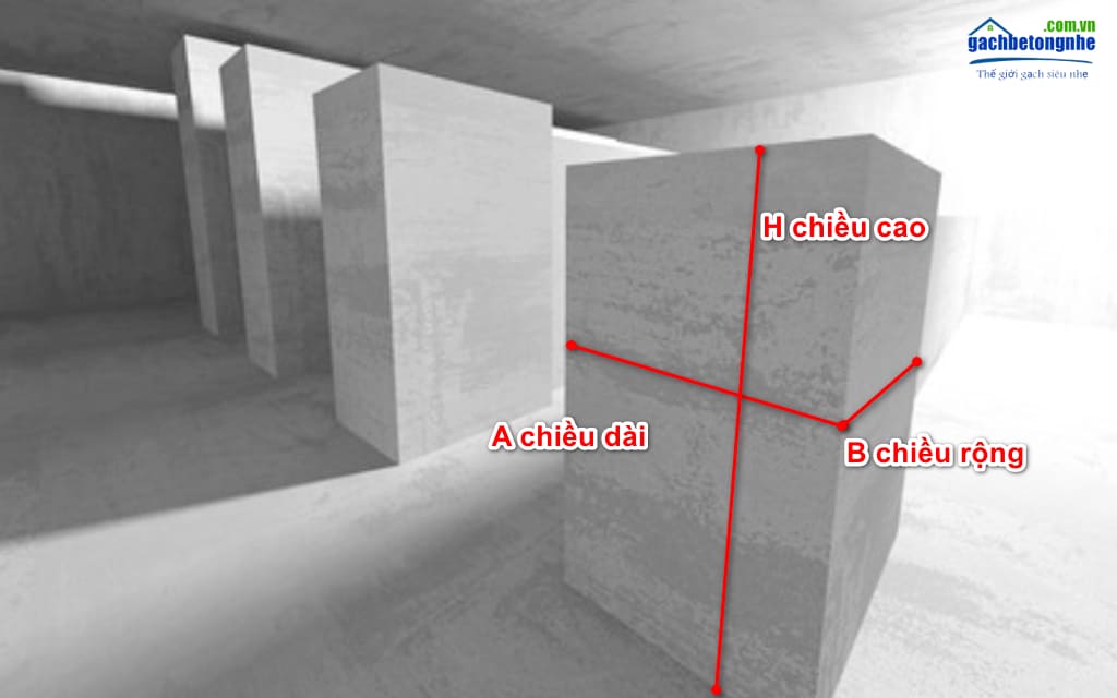 Hướng dẫn cách tính khối lượng bê tông cột vuông, cột hình chữ nhật, hình tròn